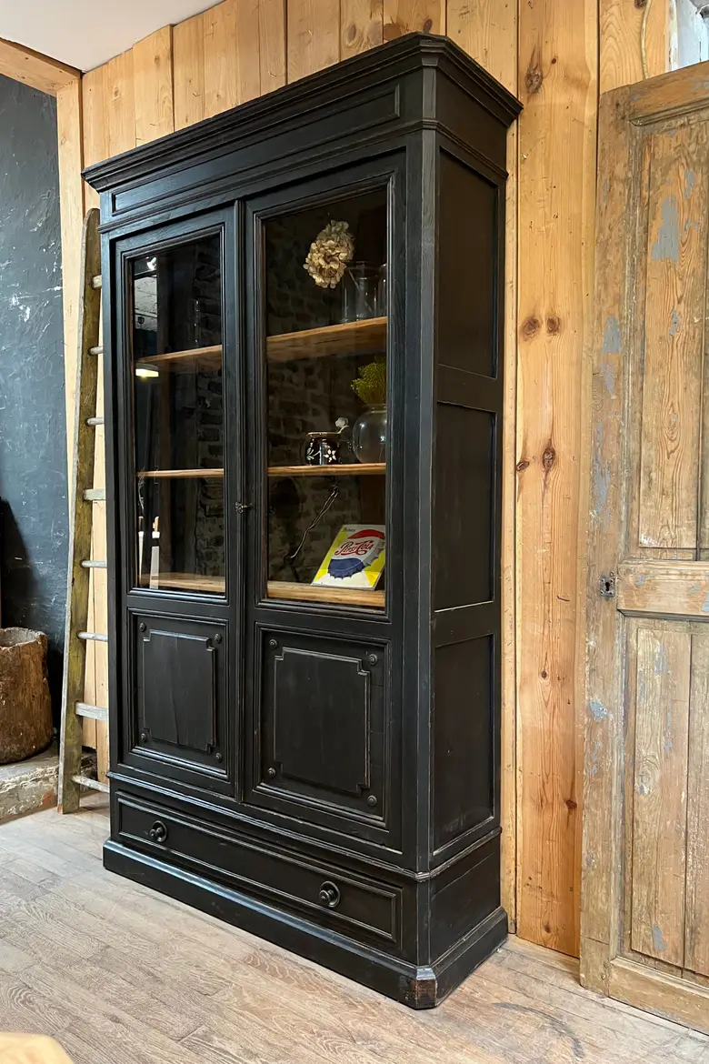 Ancienne bibliothèque en chêne Début XXème