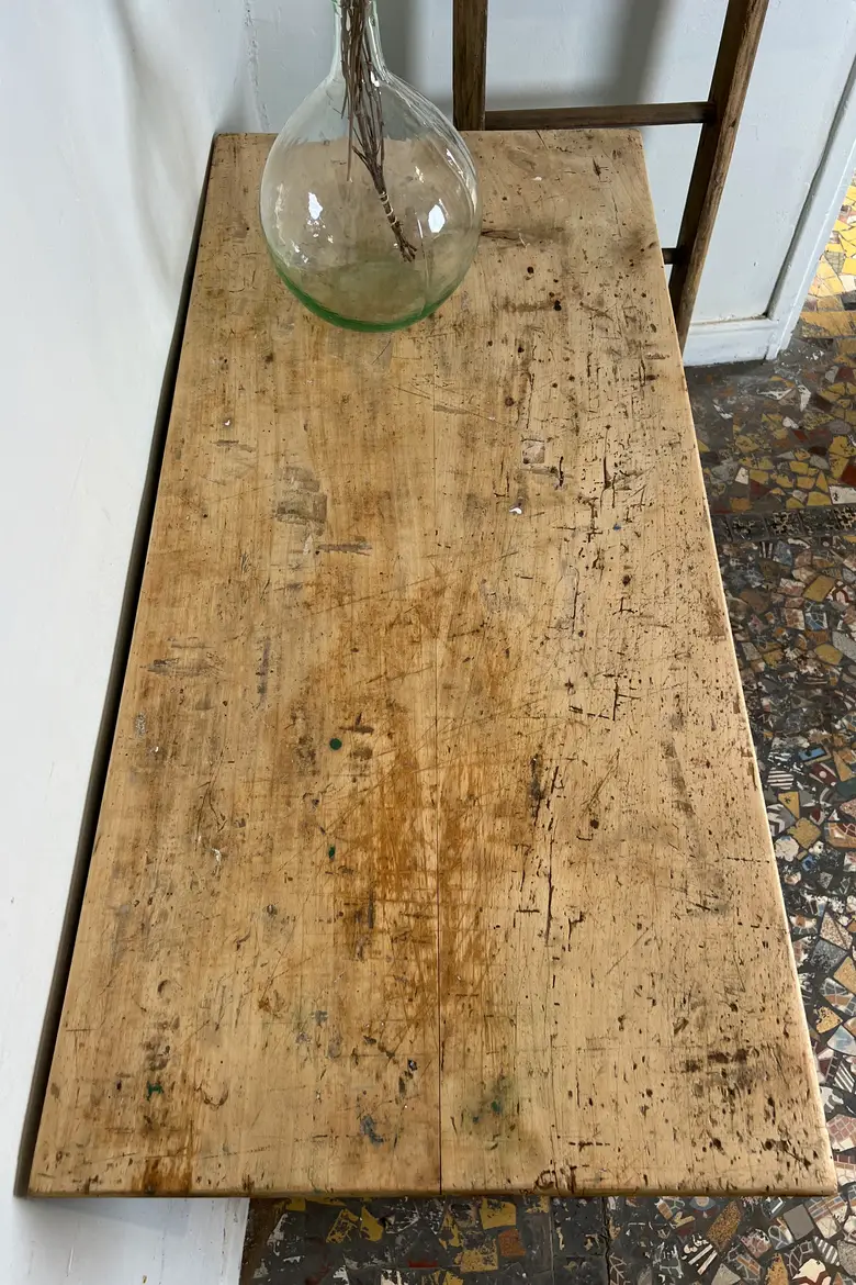 Ancienne commode peinte