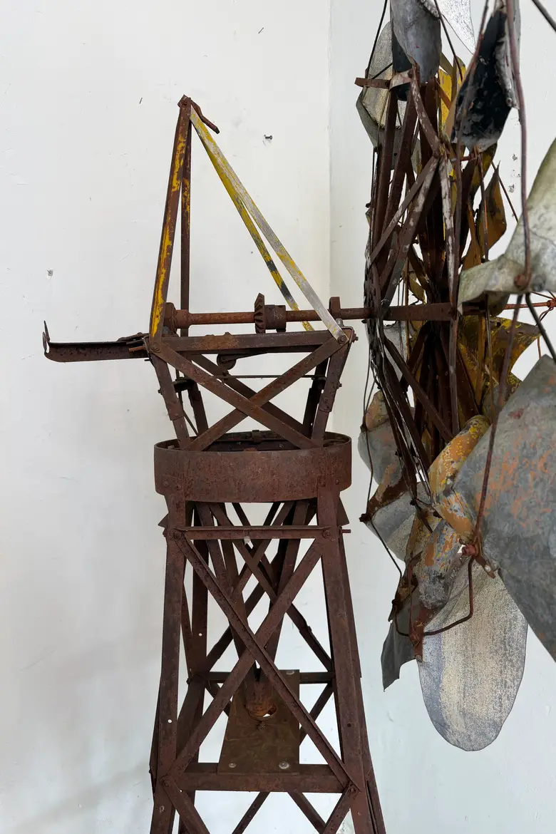 Ancienne éolienne de puits