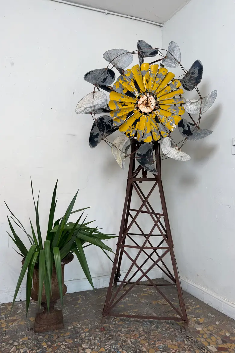 Ancienne éolienne de puits