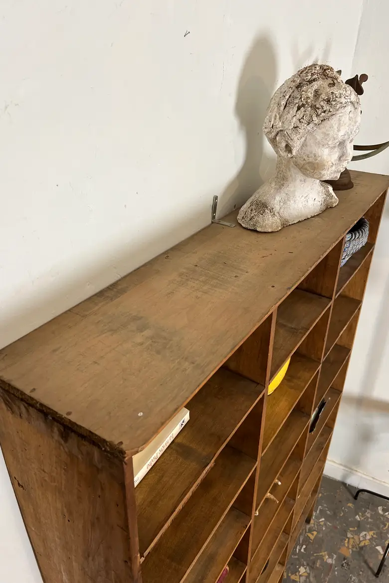Ancienne étagère à casiers Début XXème