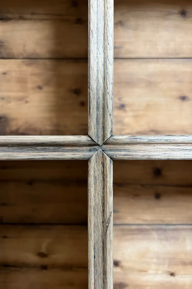 Ancienne étagère d’atelier à casiers – Début XXe