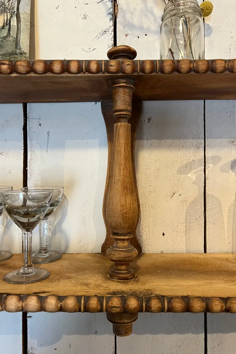 Ancienne étagère de bistrot Début XXème