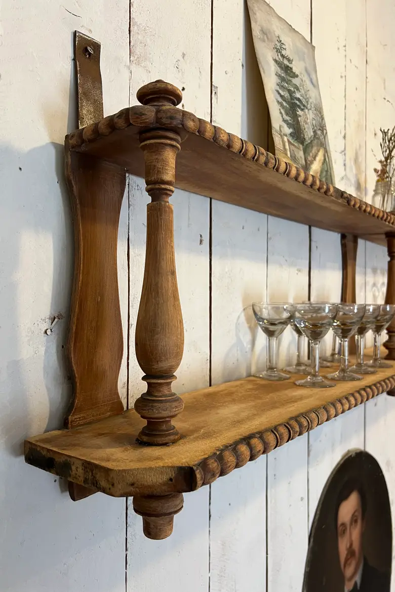 Ancienne étagère de bistrot Début XXème