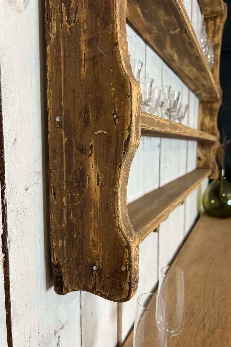 Ancienne étagère de bistrot Début XXème