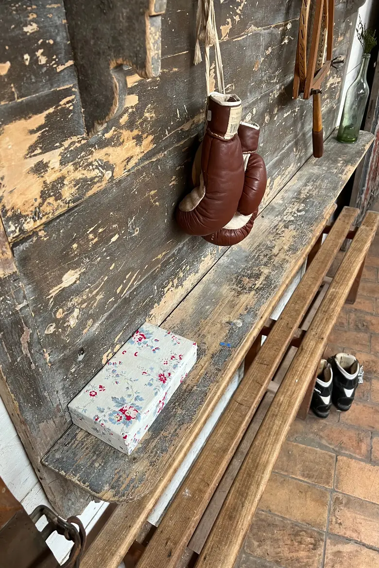 Ancienne étagère de château en bois Début XXème
