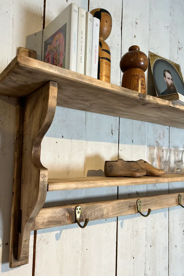 Ancienne étagère de cuisine Début XXème