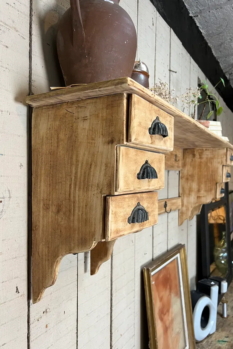 Ancienne étagère de cuisine Début XXEME