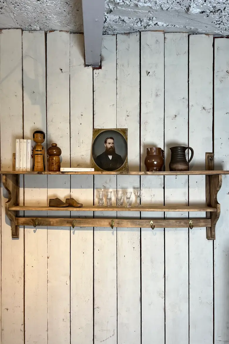 Ancienne étagère de cuisine Début XXème