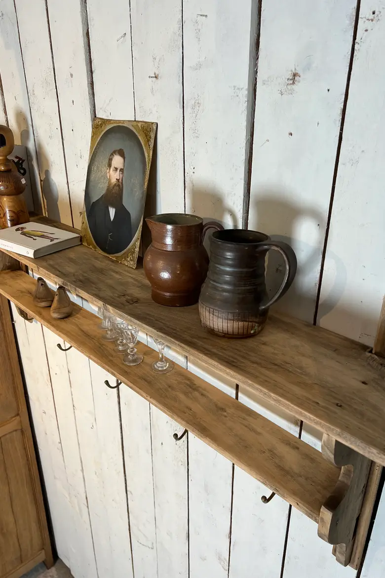 Ancienne étagère de cuisine Début XXème