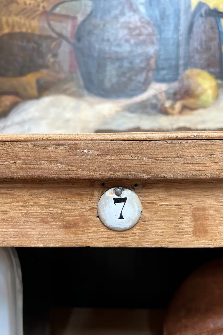 Ancienne étagère en chêne Début 20e