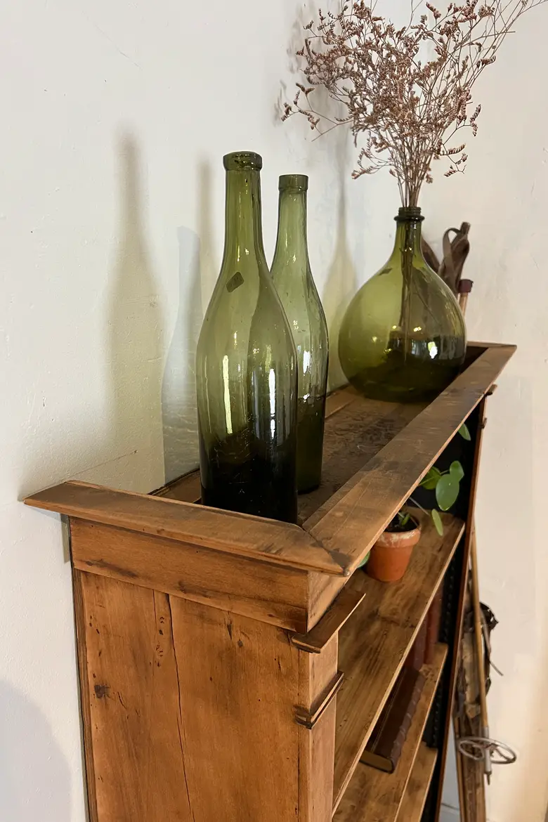 Ancienne étagère en merisier Début XXème