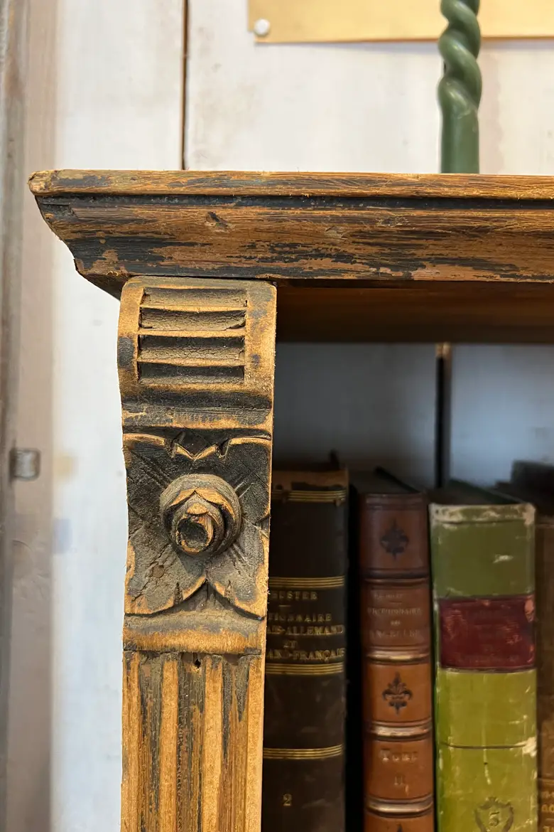 Ancienne étagère en sapin Début XXème