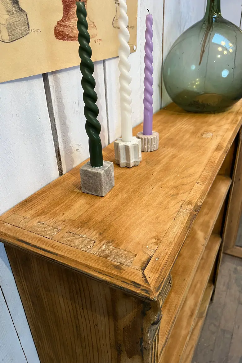 Ancienne étagère en sapin Début XXème