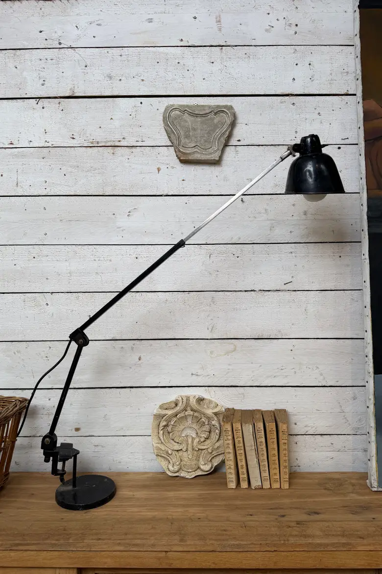 Ancienne lampe d’atelier années 50 — Ancienne lampe d’atelier années 50