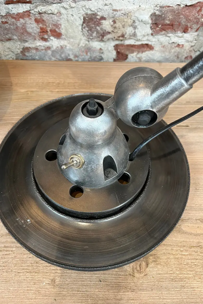 Ancienne lampe d'usine Jieldé Années 50