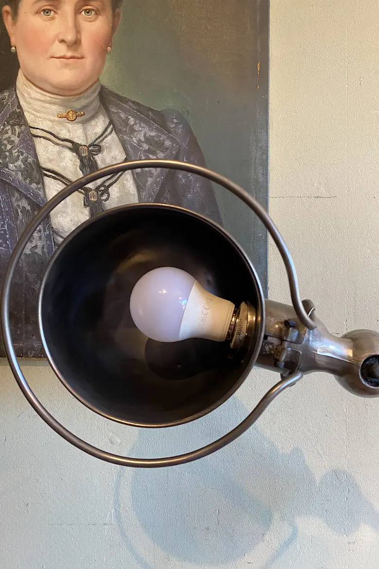 Ancienne lampe Jieldé Années 50