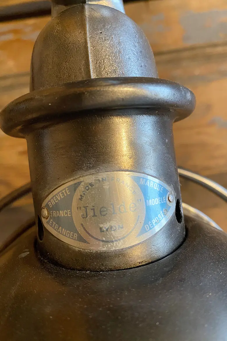 Ancienne lampe Jieldé Années 50