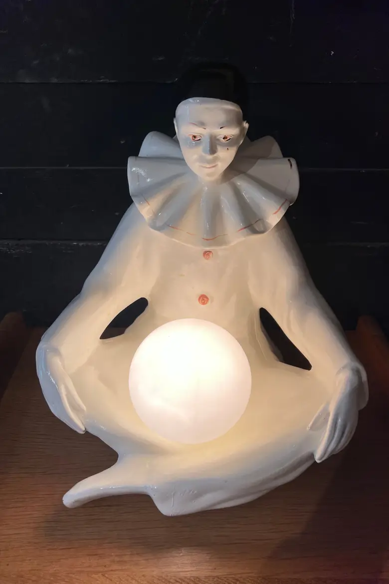 Ancienne lampe Pierrot Années 80
