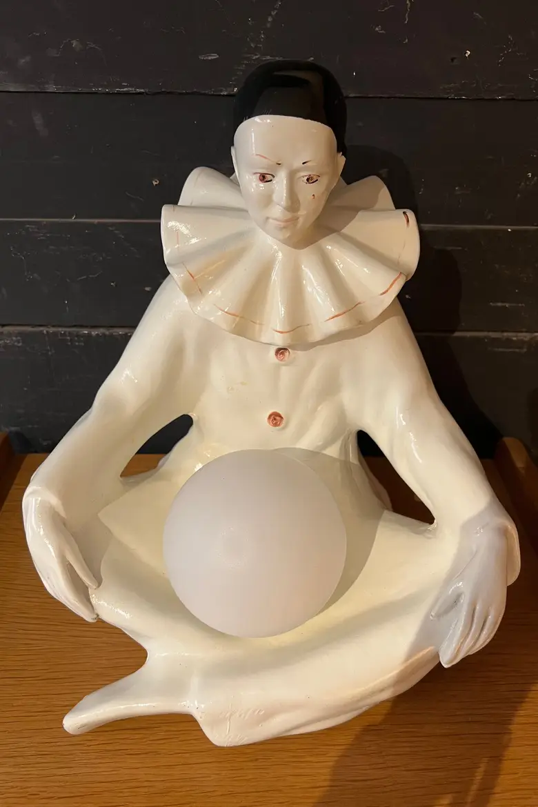 Ancienne lampe Pierrot Années 80