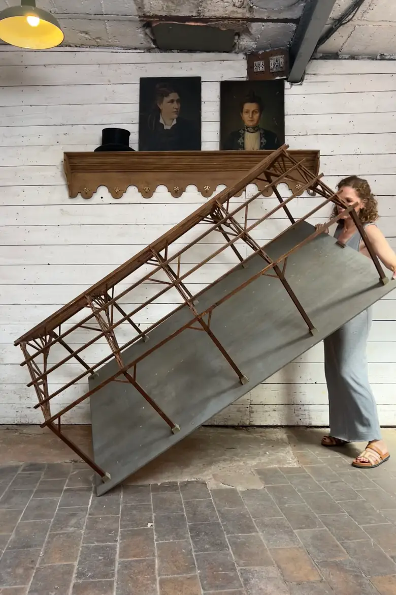 Ancienne maquette de charpente – années 60