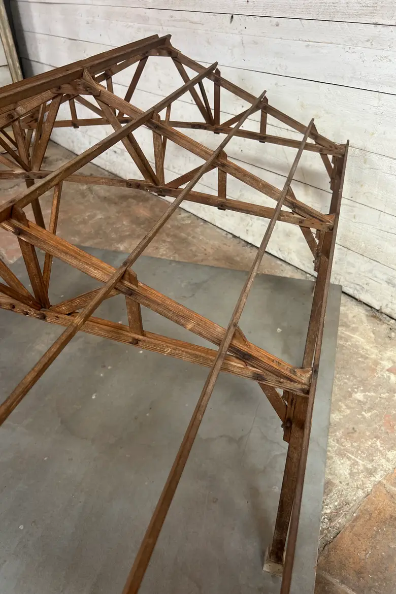 Ancienne maquette de charpente – années 60