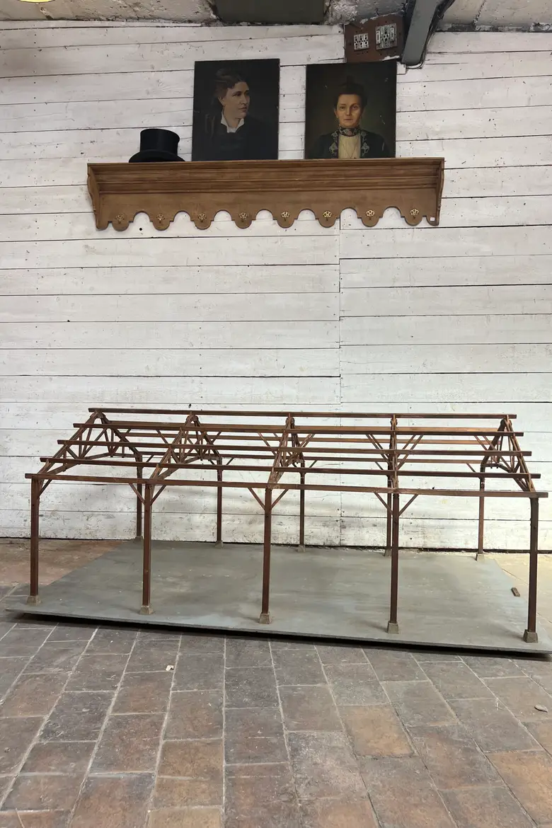 Ancienne maquette de charpente – années 60