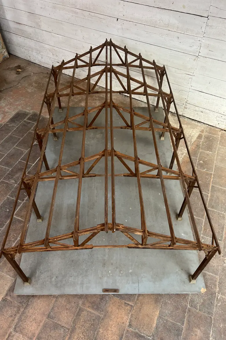 Ancienne maquette de charpente – années 60
