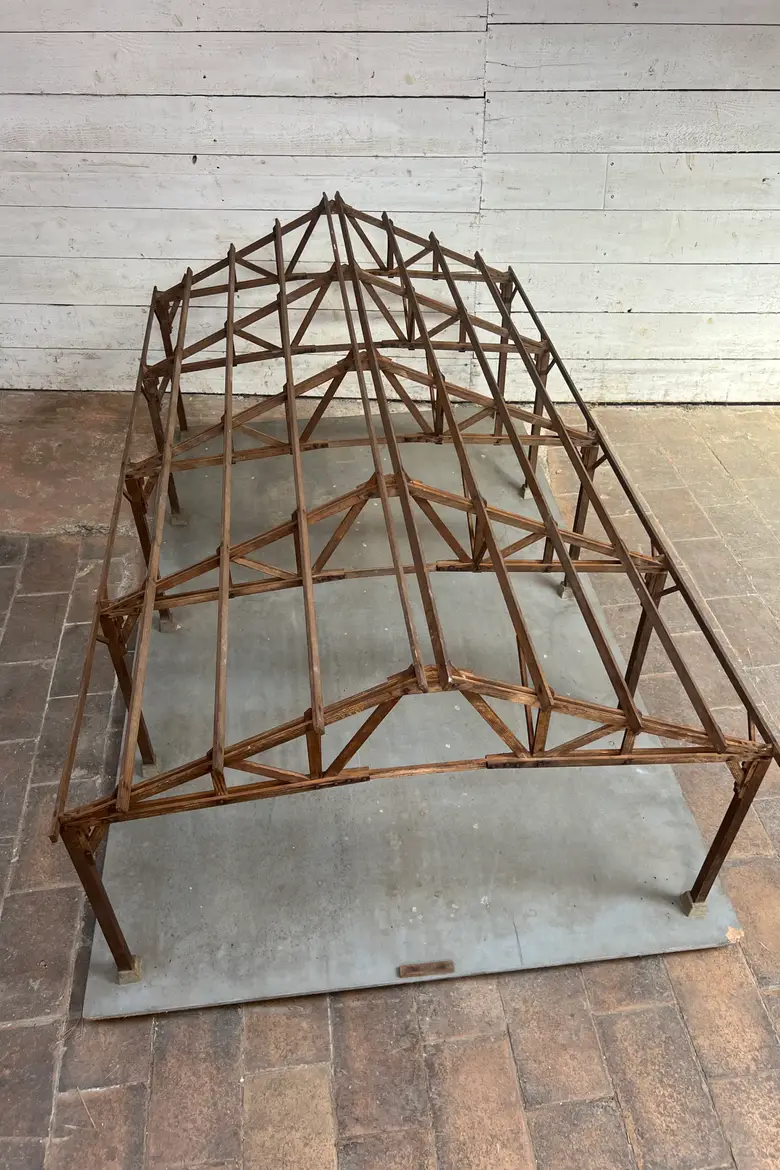 Ancienne maquette de charpente – années 60