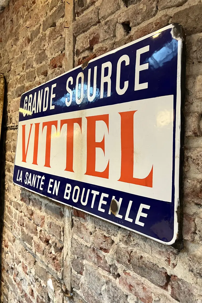 Ancienne plaque émaillée Début XXème