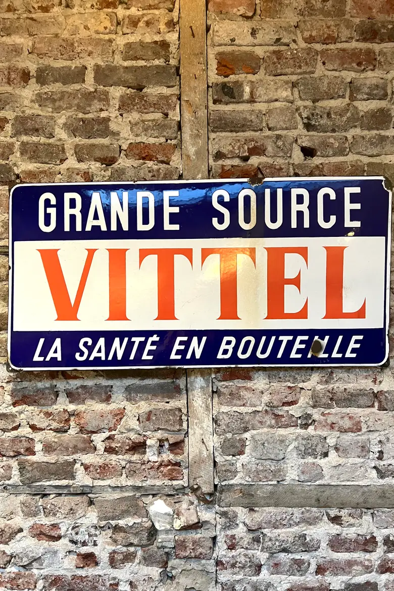 Ancienne plaque émaillée Début XXème