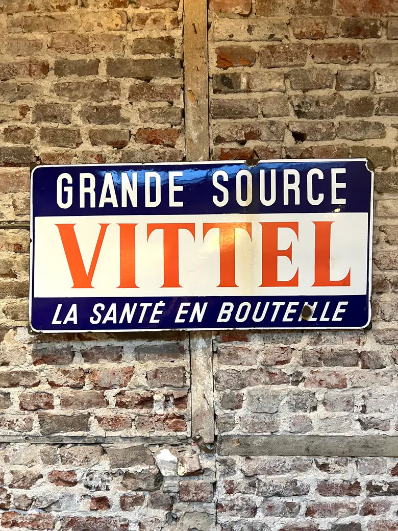 Ancienne plaque émaillée Début XXème