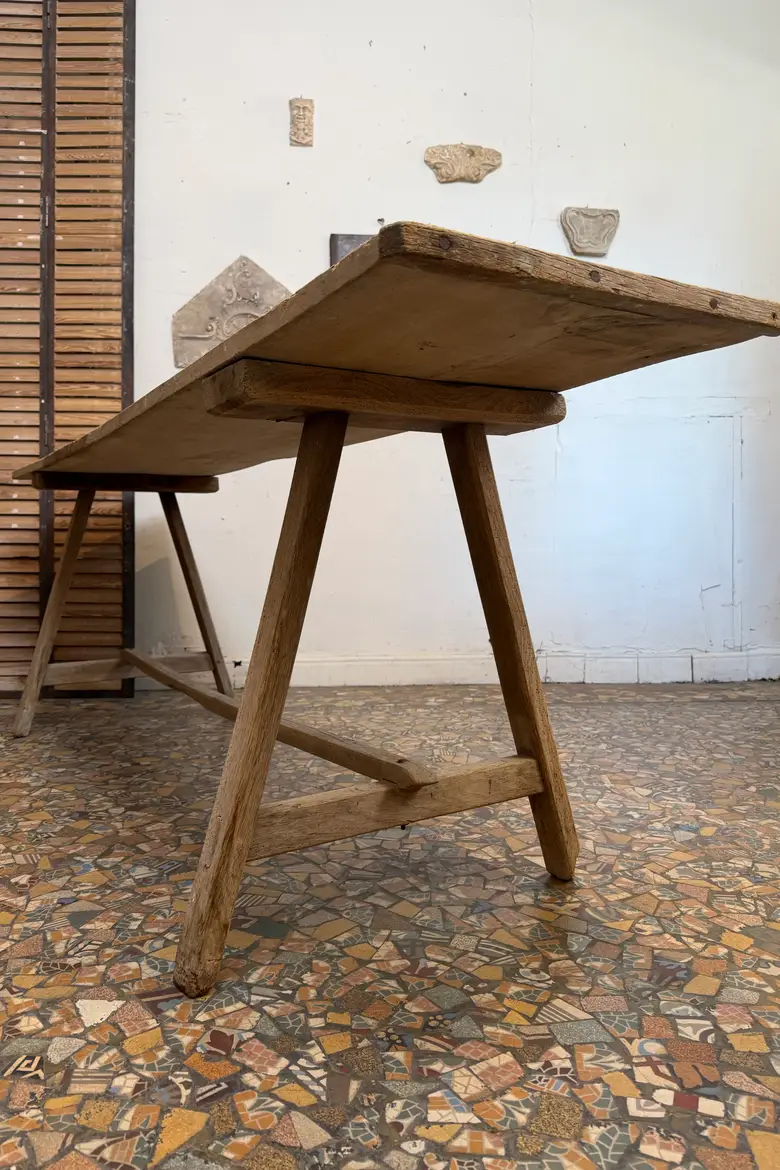 Ancienne table à laver