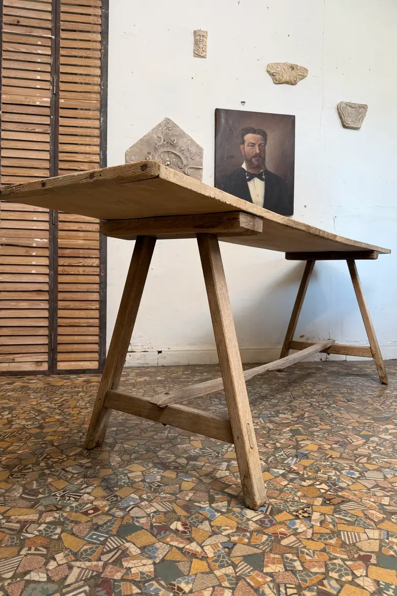 Ancienne table à laver