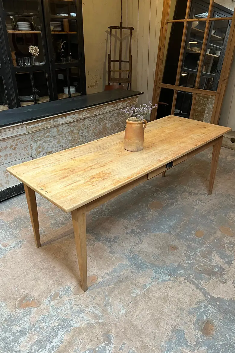 Ancienne table à rallonges Début XXème