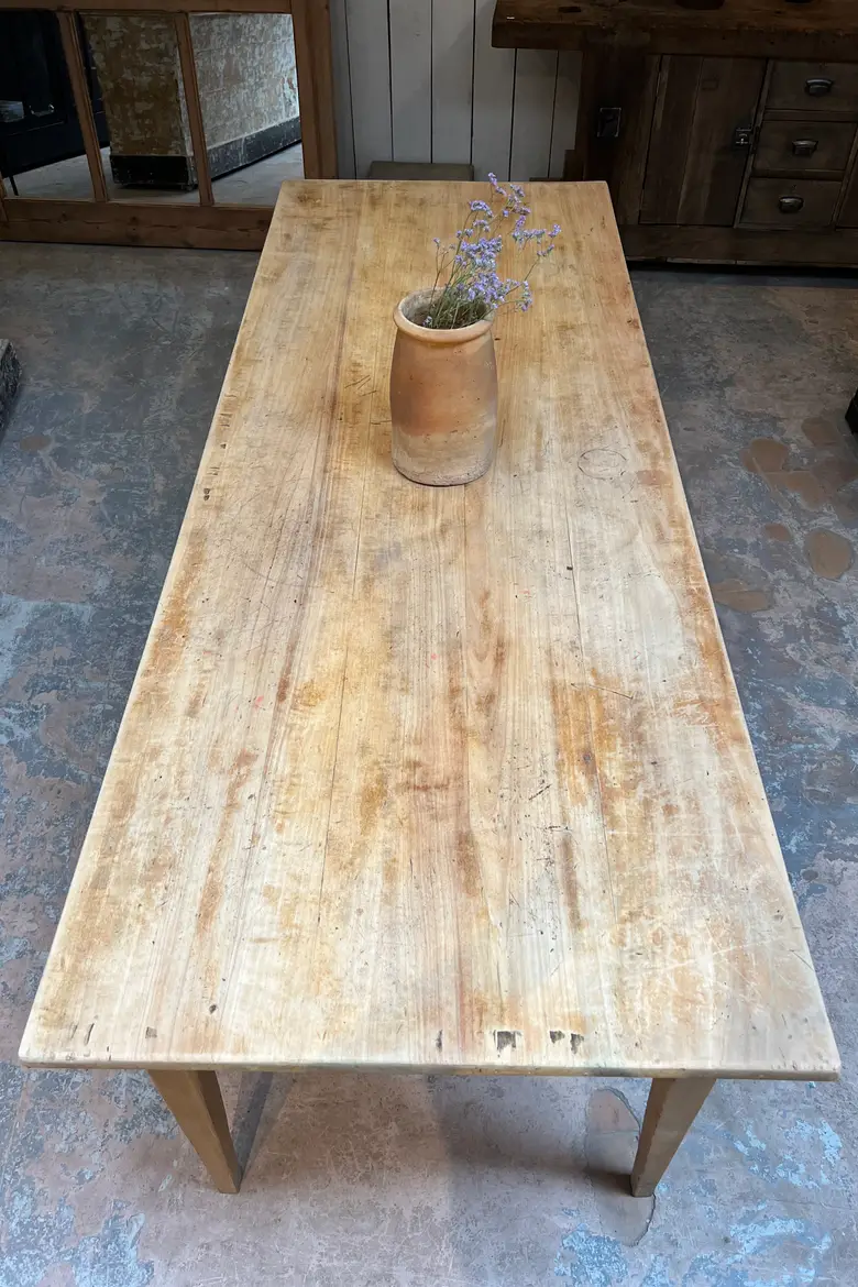 Ancienne table à rallonges Début XXème