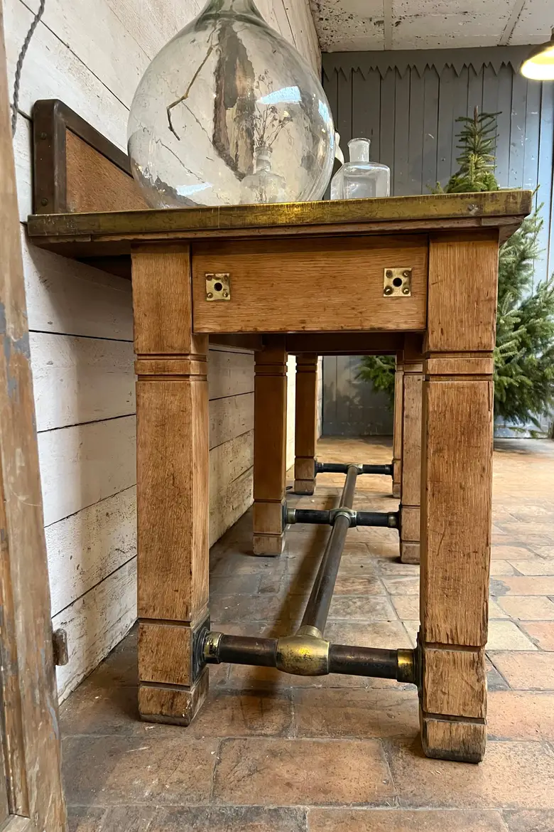 Ancienne table banque de France Début XXème