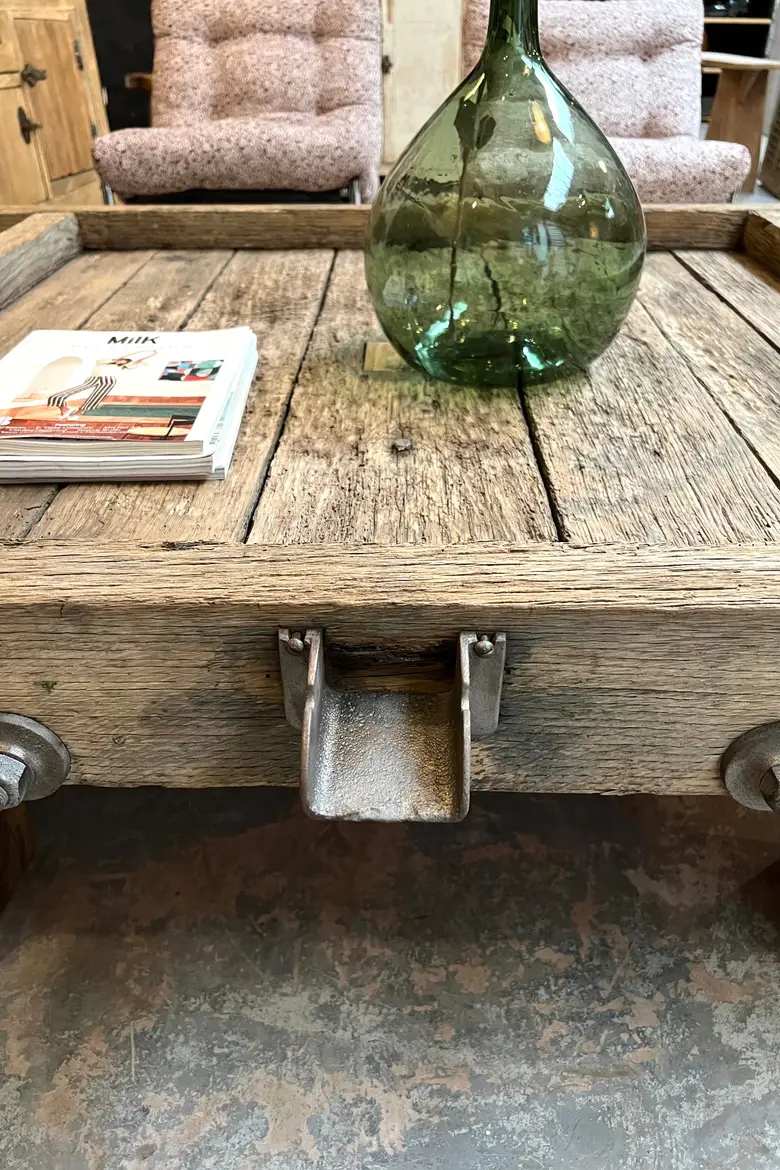 Ancienne table basse / pressoir Début XXème