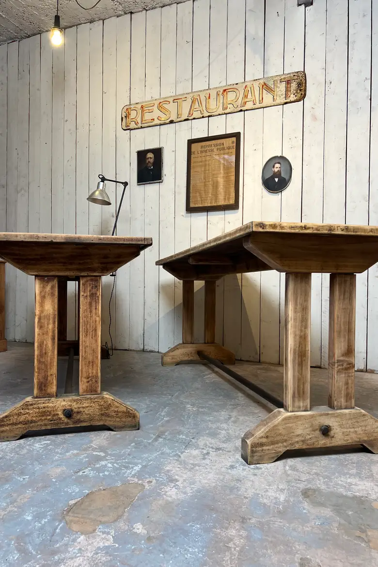 Ancienne table de bistrot