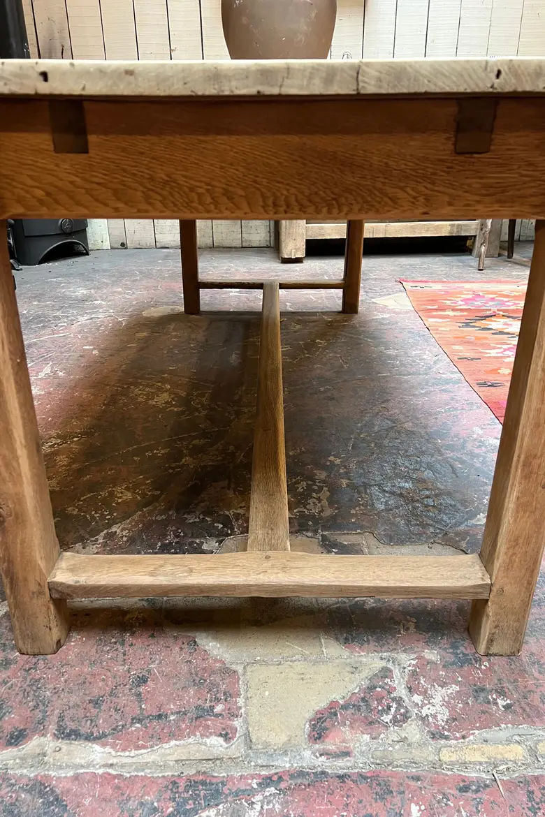 Ancienne table de ferme en bois Début XXème