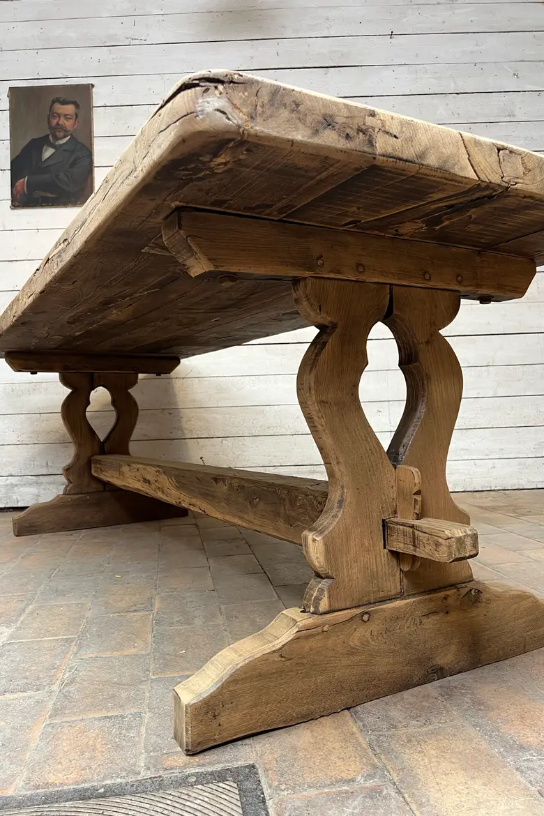 Ancienne table de monastère – Début XXe siècle
