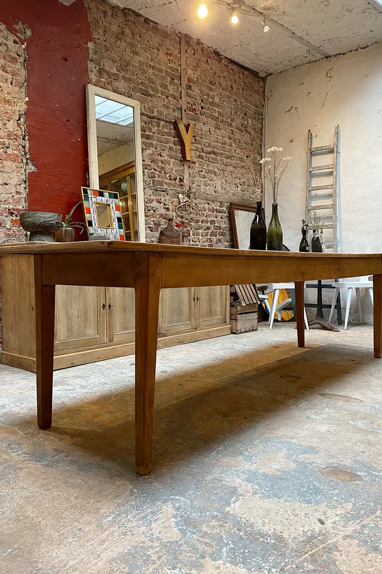 Ancienne table en bois Début XXème