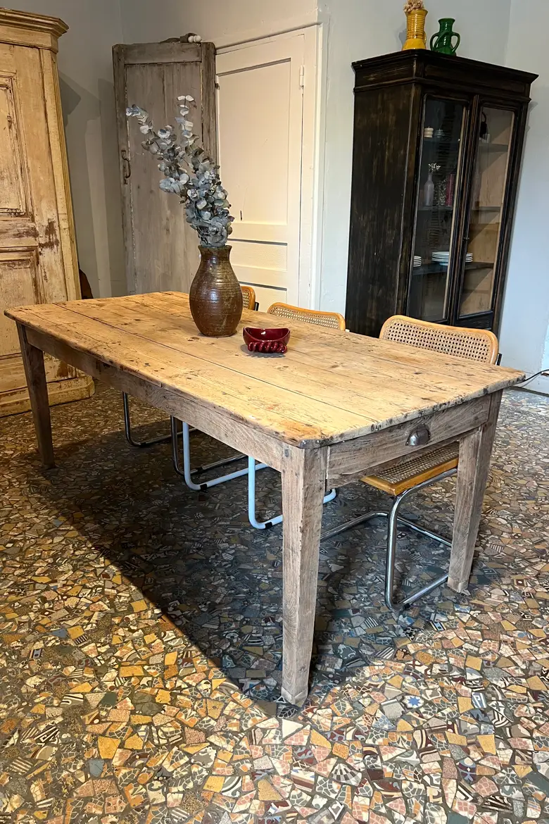 Ancienne table en bois Début XXème