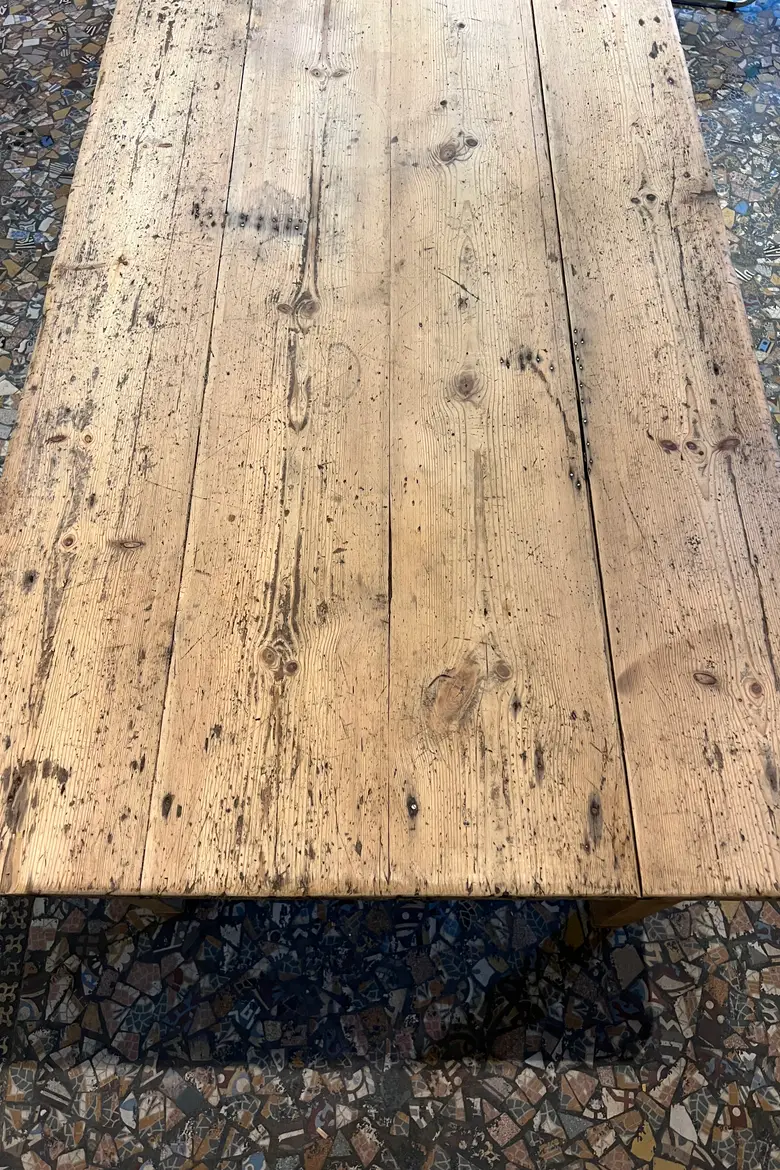 Ancienne table en bois Début XXème