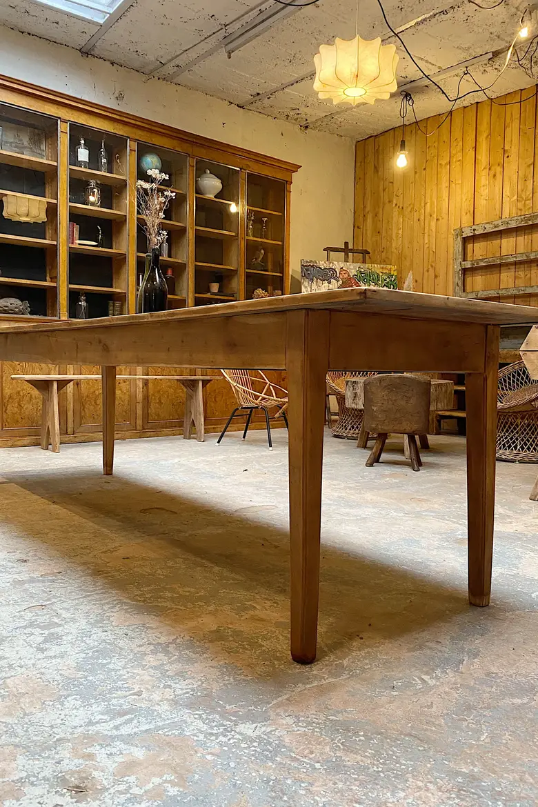 Ancienne table en bois Début XXème