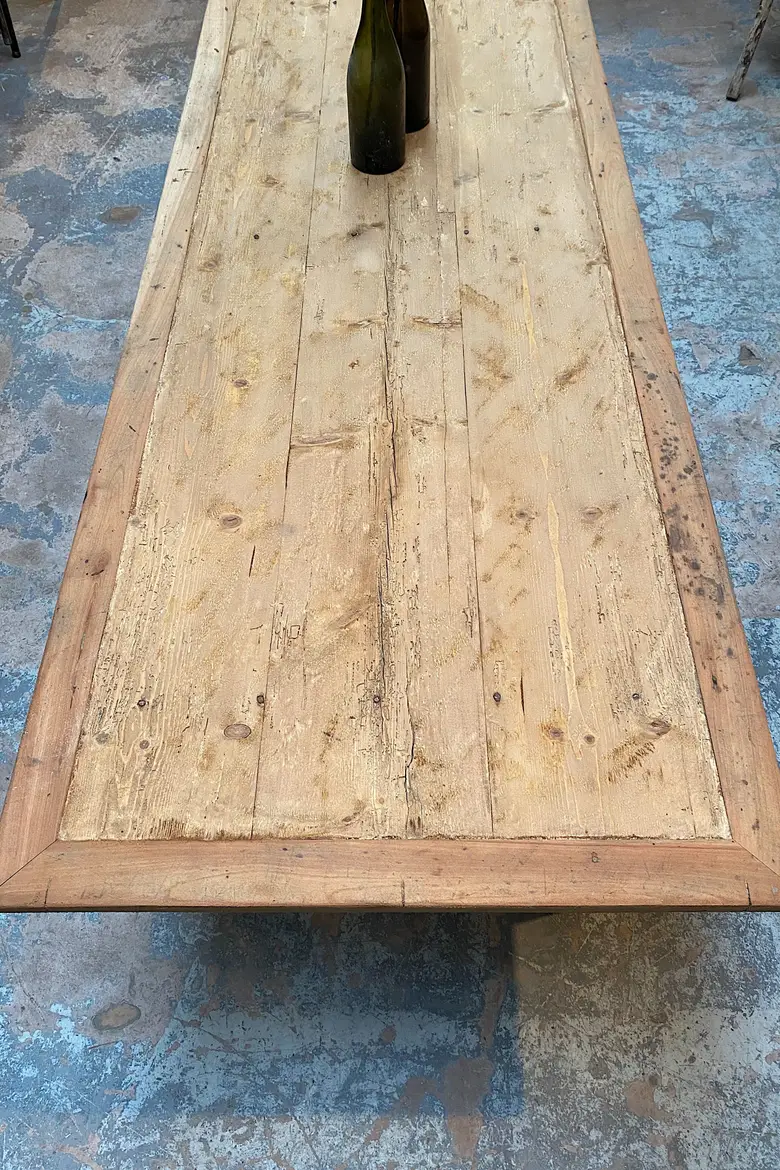 Ancienne table en bois Début XXème