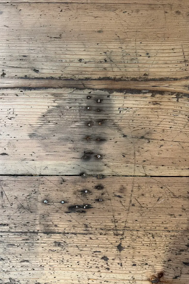 Ancienne table en bois Début XXème