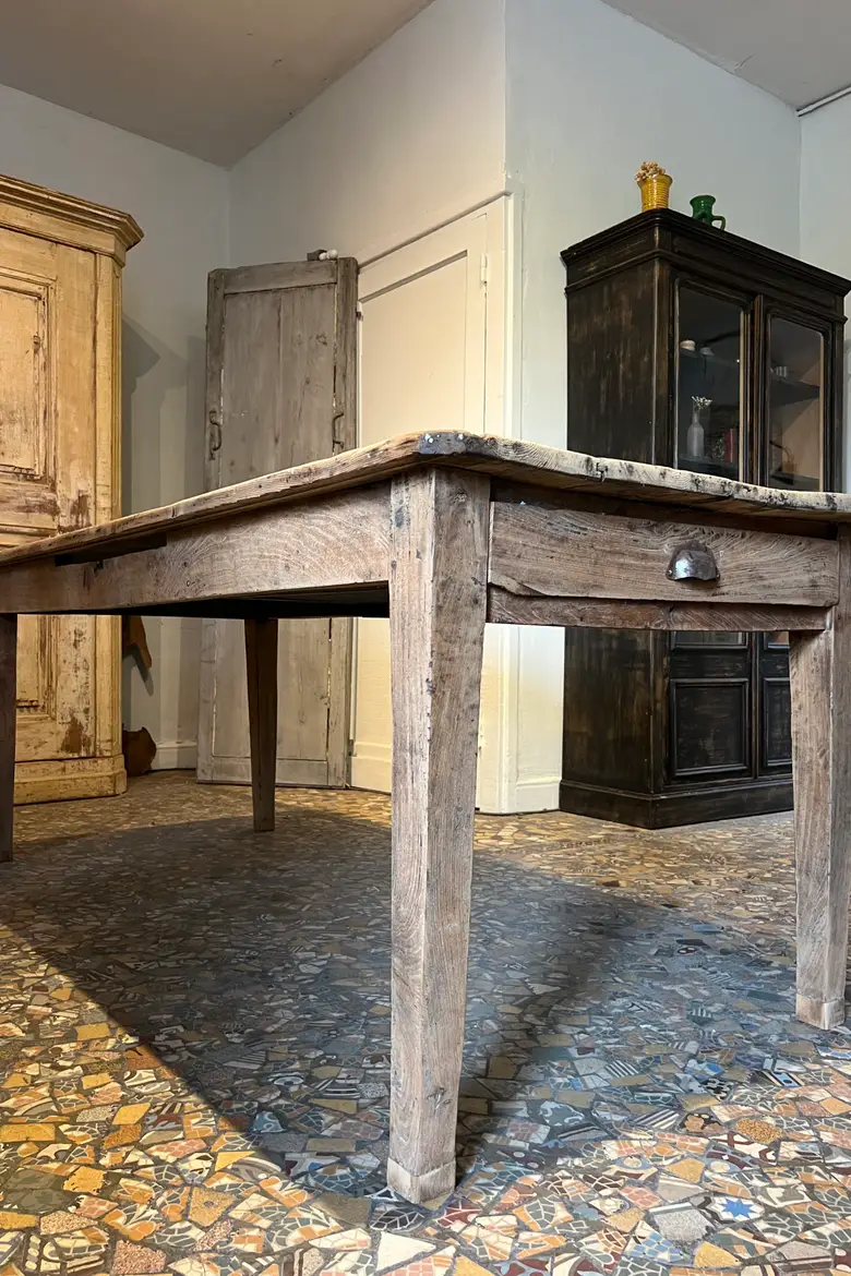 Ancienne table en bois Début XXème