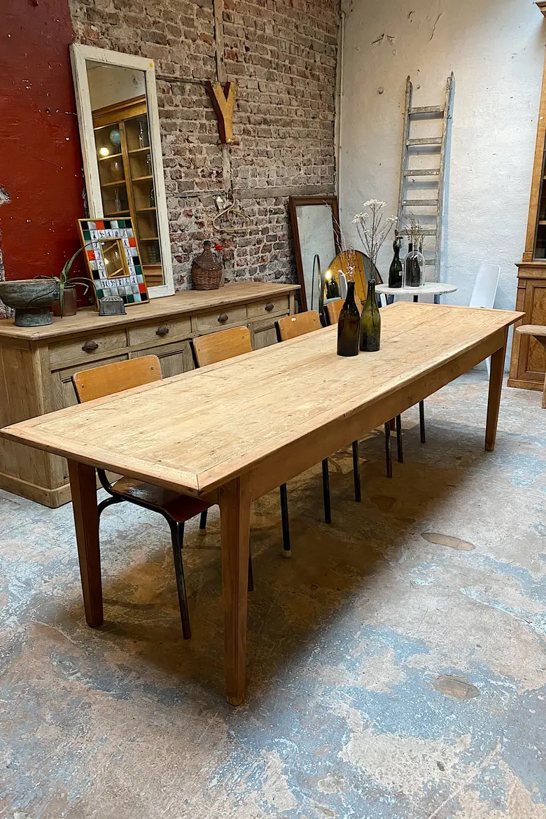 Ancienne table en bois Début XXème