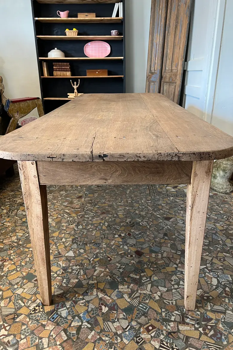 Ancienne table en chêne